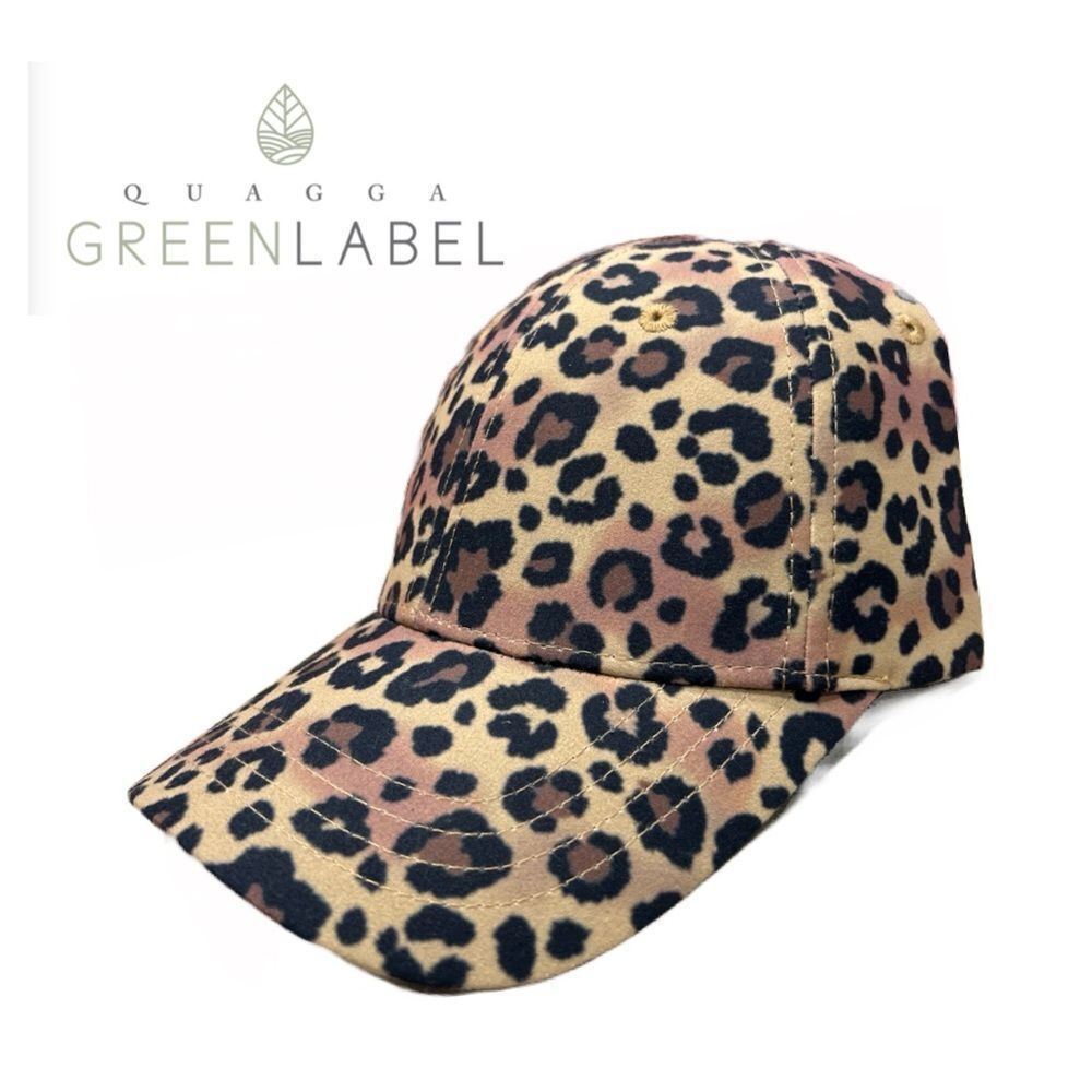 Quagga Green Label Leopard Print Adjustable Hat - image 1